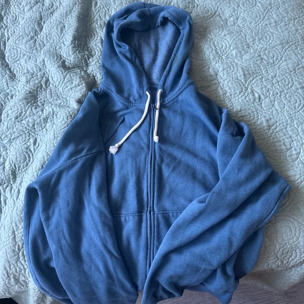 SO Sky Blue Full-Zip Hoodie